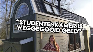 Fleur 21 bouwde haar eigen Tiny House  Tiny House Tour 8 [upl. by Hezekiah]