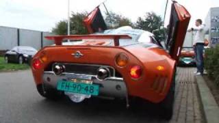 Spyker C8 Laviolette LM85 revving LOVELY SOUND [upl. by Ardelis]