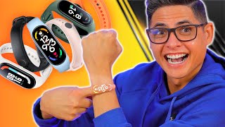 NOVA Xiaomi Mi Band 7 lançada com NFC e GPS Será que ela CHEGOU PODEROSA mesmo [upl. by Bondy201]