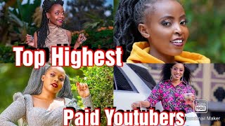 10 HIGHEST PAID YOUTUBERS IN KENYA 2021 PLUS THEIR FIGURES INCLUDED 🙆MILLIONS🙆 [upl. by Anrim328]