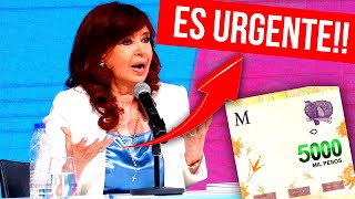 📑💲14000 CRISTINA APURA EL SALARIO BASICO UNIVERSAL❗  JUBILADOS TRABAJADORES PENSIONADOS ETC [upl. by Lattie]