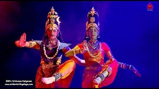 An excerpt from Siva Parvathi duet  Srinivasa Kalyanam  Sridevi Nrithyalaya  Bharathanatyam Dance [upl. by Fawcette80]