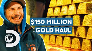 The BIGGEST WeighIns In Gold Rush HISTORY  Gold Rush [upl. by Orbadiah]