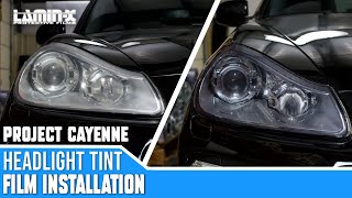 How to tint amp protect a headlight with a Laminx Universal Sheet [upl. by Hedva]