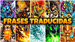 FRASES DE TODOS LOS HÉROES  Kingdom Rush Vengeance [upl. by Iralav]