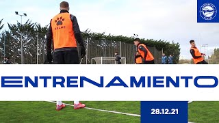 ENTRENAMIENTO  28 de diciembre  Deportivo Alavés [upl. by Adriena404]