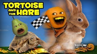 Annoying Orange  Storytime 10 The Tortoise and the Hare [upl. by Aihcsrop]