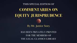 Commentaries on Equity Jurisprudence [upl. by Rene582]