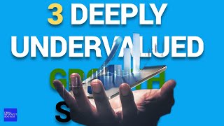 3 Deeply Undervalued Growth Stocks [upl. by Darom]