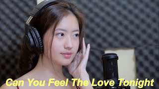 CAN YOU FEEL THE LOVE TONIGHT OST  VALERIE POLA COVER [upl. by Otsuaf59]