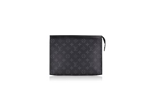 Louis Vuitton Monogram Eclipse Pochette Voyage MM [upl. by Cristobal]