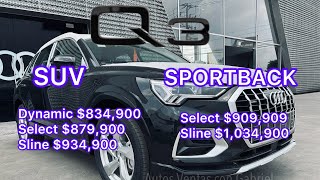 COMPRA tu NUEVO Audi Q3 2024 Precios y Motores TODAS LAS VERSIONES DISPONIBLES [upl. by Lodmilla]