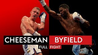 FULL FIGHT Ted Cheeseman vs Asinia Byfield  27th October 2018 [upl. by Irvin]