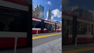 🛣️🚞road tram in Toronto 🇨🇦 [upl. by Fellows54]