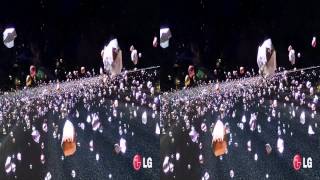 LG 3D Demo  Cinema 3D World I [upl. by Jenine666]