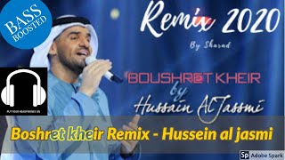 حسين الجسمي  بشرة خير فيديو كليب  Hussain Al Jassmi  Boshret Kheir Remix [upl. by Eetnom224]