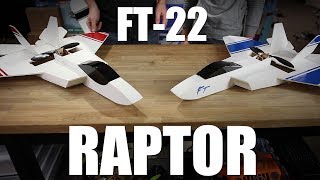 Flite Test  FT22 Raptor  PROJECT [upl. by Ainitsirc521]