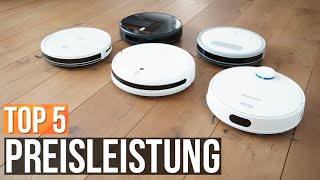 TOP 5 STAUBSAUGER ROBOTER TEST 2020 ► TOP 5 Preisleistung  Die besten günstigen Saugwischroboter [upl. by Adiazteb140]