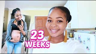 23 weeks pregnancy update  Baby number 2 [upl. by Brindle]