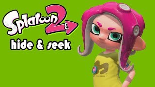 Inklings vs Octolings Hide amp Seek Splatoon 2 Funny Moments [upl. by Aehta]