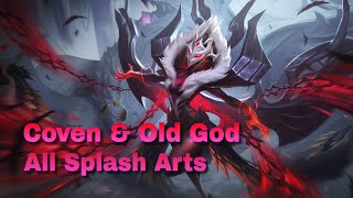 All Coven and Old God Skins Artwork  Legends of Runeterra [upl. by Eiwoh]