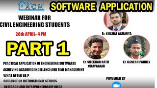 PRACTICAL APPLICATION OF ENGINEERING SOFTWARE FOR CIVIL ENGINEERING STUDENTS  GANESH PANDEY [upl. by Undine137]