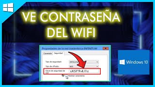 Ver contraseñas WiFi guardadas en Windows 10 [upl. by Nelaf]