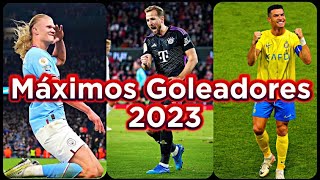 Top 5 MAXIMOS GOLEADORES del 2023 [upl. by Evante]