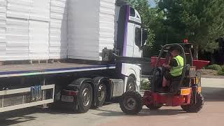 What is a Moffett Forklift  See our Moffett Truck in action [upl. by Patman]