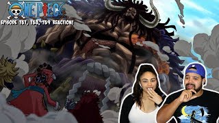 KAIDO CANT BE KILLED One Piece Episode 737 738 739 REACTION [upl. by Eveineg]