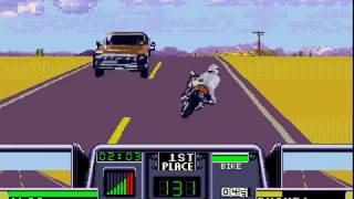 Road Rash 3 Longplay Sega Genesis 60 FPS [upl. by Sisxela]