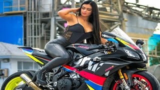 Hottest amp Beautiful Female Motorcycle Riders in The World 2021 [upl. by Akinihs820]