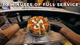 30 Minutes Of FULL service day to night Italian Pizzaiolo [upl. by Nagad62]