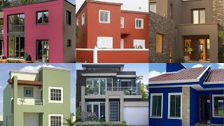 🎨100 Colores De Pintura para Casa 2024  Fachadas de Casas Bonitas y Sencillas 2024 [upl. by Landri]