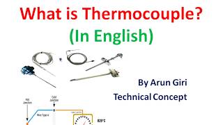 English What is Thermocouple Construction Working Principle and Applications [upl. by Alim553]