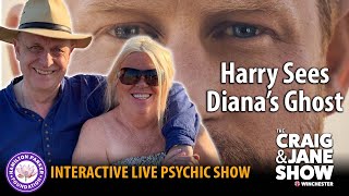 Prince Harry Contacts the Ghost of Diana  Craig amp Jane Psychic Show [upl. by Yeruoc963]