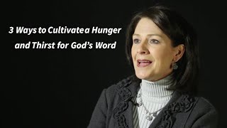 3 Ways to Cultivate a Hunger amp Thirst for Gods Word with Courtney Doctor [upl. by Antoinette]