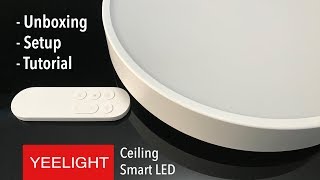 Xiaomi Yeelight Smart LED Ceiling Light [upl. by Furlani673]