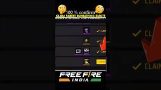 Claim Rarest Sunbathing Emote😱freefire trending shorts sbprabhatyt [upl. by Elvah255]