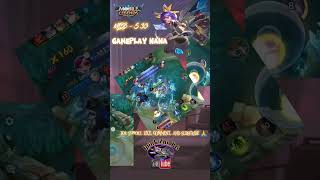 GAMEPLAY NANA‼️BUILD NANA TERSAKIT 2024 BEST BUILD NANA MLBB  S33‼️NANA MID LANER shorts [upl. by Sherm]