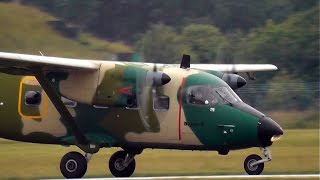 Polish Air Force PZLMielec M28TD Bryza Skytruck Engine startup amp Takeoff [upl. by Nanni]