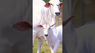 NELORE COW AND BABY  BRAHMAN CATTLE FARM  S4SIDDIQUE shorts ytshorts trending short viral [upl. by Nnaeilsel114]