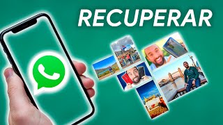 Cómo RECUPERAR FOTOS y VÍDEOS en WHATSAPP [upl. by Brazee]