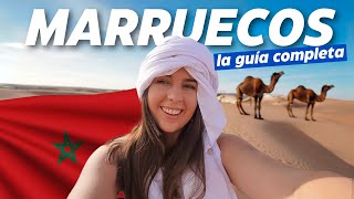 Guía COMPLETA para viajar a MARRUECOS en 2024 Consejos precios y ciudades [upl. by Deane]