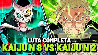 KAIJU NO 8 VS ISAO SHINOMIYA KAIJU NO 2  LUTA COMPLETA [upl. by Reinnej635]