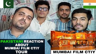 Pakistani Reaction On  Mumbai Filmcity Goregaon Full Tour [upl. by Enytsuj676]