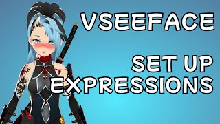 VSEEFACE  How to set up expressions [upl. by Maribeth]