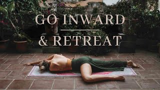 Yin Yoga To Go Inward amp Retreat  Healing Frequency in 432 Hz [upl. by Wachter]