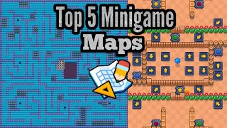 Top 5 Minigames In Map Maker [upl. by Ymerej]