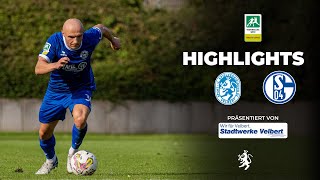 SSVg Velbert 02 vs FC Schalke 04 U23 – Highlights amp Tore  Regionalliga West [upl. by Jasun349]